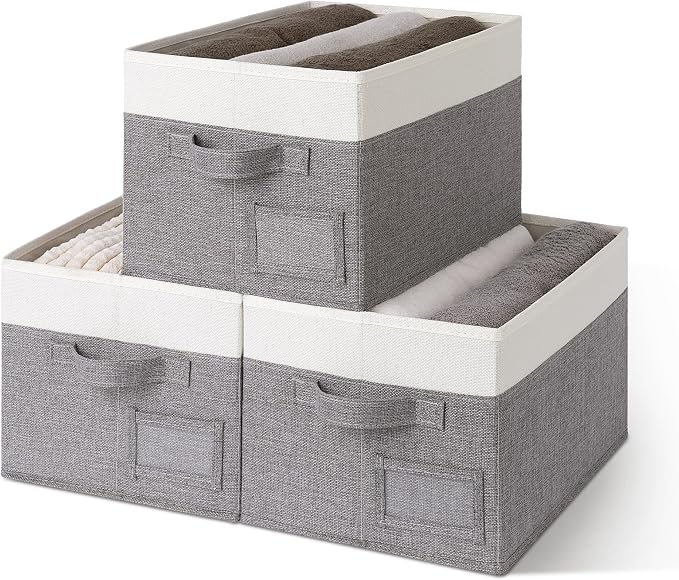 GRANNY SAYS Fabric Storage Bins by GRANNYSAYS