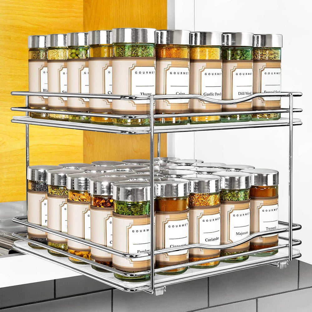 LYNK PROFESSIONAL® Pull Out Spice Rack Organizer