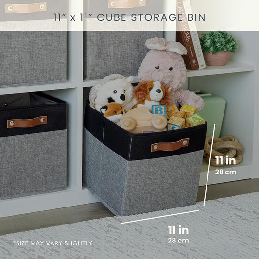 OrganiHaus 11x11 Cube Storage Bins - Image 2