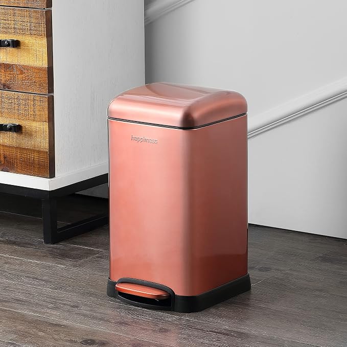 happimess HPM1012D Betty Retro Mini 3.2-Gallon Step-Open Trash Can - Image 2