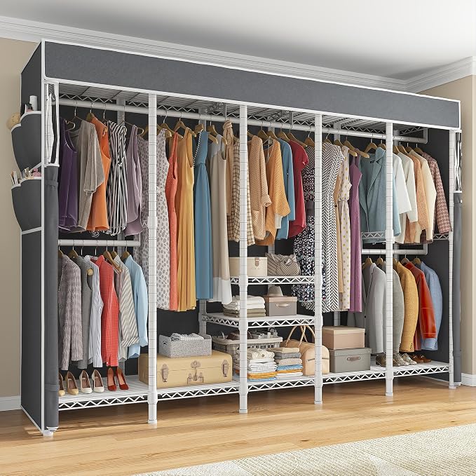 Raybee 90.6" W Clothes Rack by Raybee