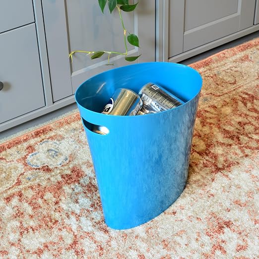Youngever 2 Gallon Slim Trash Can, Plastic Garbage Container Bin, Small Trash - Image 3