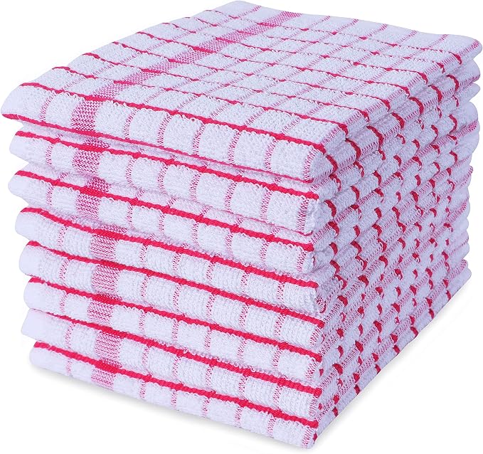 AMOUR INFINI Kitchen Dish Cloths Set of 8 - Image 5