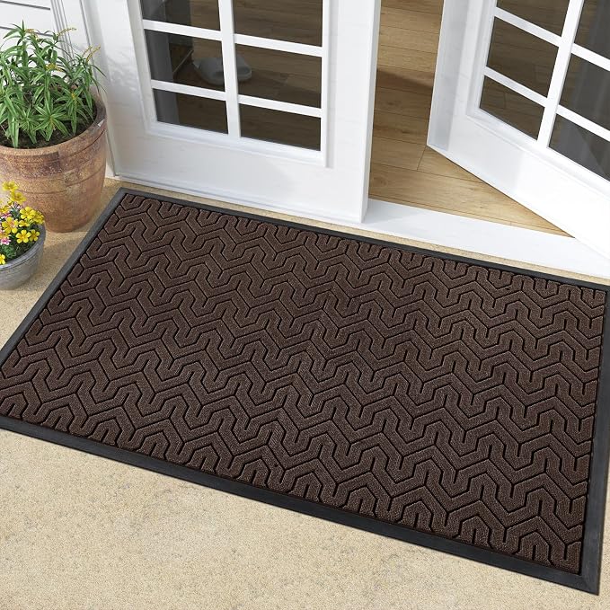 Yimobra Large Door Mat Outside Entrance 36x24, Waterproof Heavy Duty Outdoor - Image 7