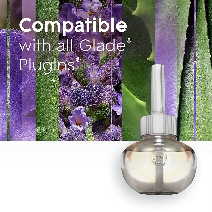 Glade PlugIns Refills Air Freshener, Tranquil Lavender & Aloe, Scented and - Image 10