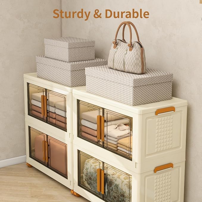 Plastic Stackable Storage Bins - Image 4