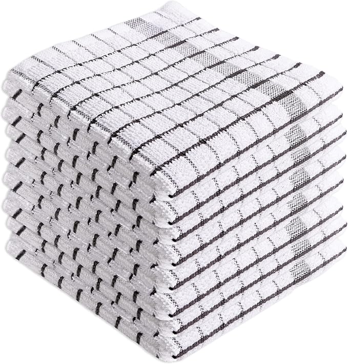 AMOUR INFINI Kitchen Dish Cloths Set of 8 - Image 2