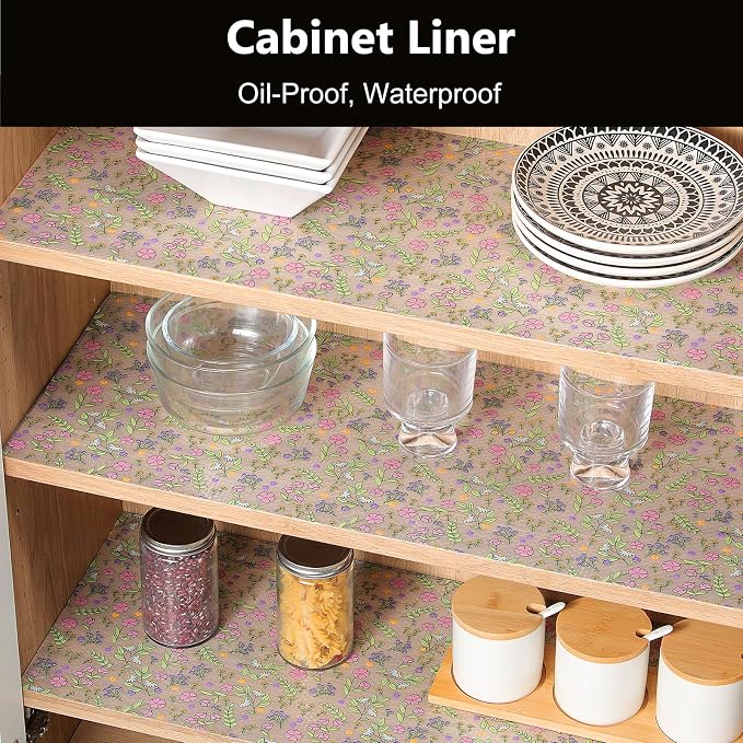 INNOLITES Non-Slip Shelf Liner – Cabinet & Drawer Liner Non-Adhesive – - Image 3