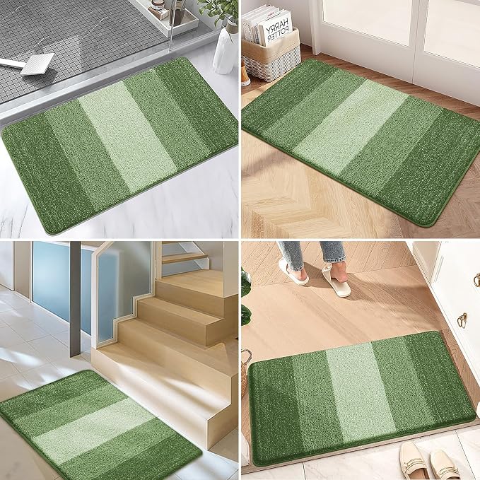 Kitinjoy Indoor Outdoor Door Mat, 47x20 Non-Slip Absorbent Dirt Trapper - Image 6