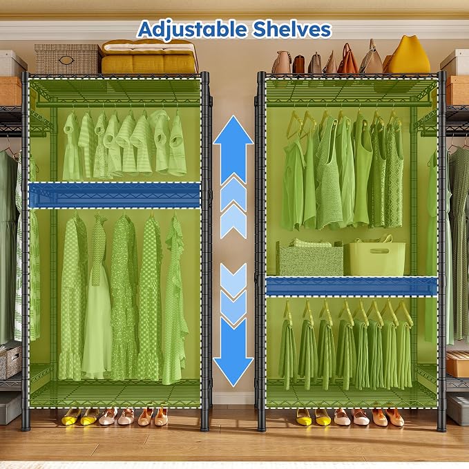 Raybee Clothes Rack Heavy Duty，Clothing Racks - Image 4