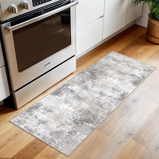 IOHOUZE Abstract Runner Rug 2x5 Ft Washable Runners - Image 2