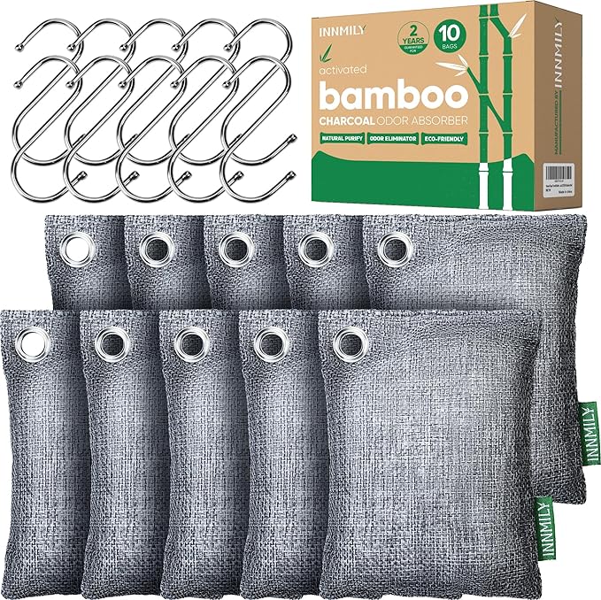 Activated Charcoal Odor Absorber, Odor Eliminator by Innmily