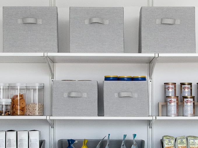 StorageWorks Storage Baskets for Shelves, Foldable Fabric Closet Storage Bins - Image 5