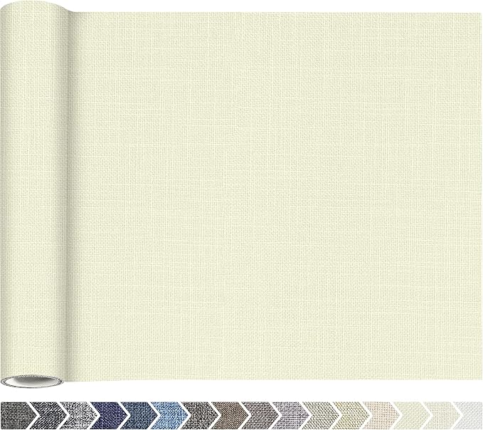 Fine Linen Repair Patches, Self-Adhesive Linen Fabric Patches, 12X40 inch Extra by ForABetterHomeLife