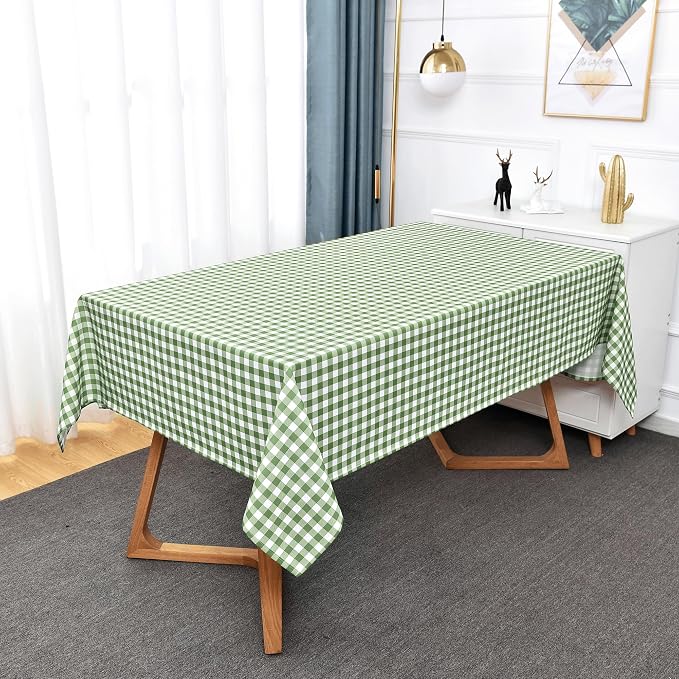 Classic Gingham Tablecloth Fabric - Image 9