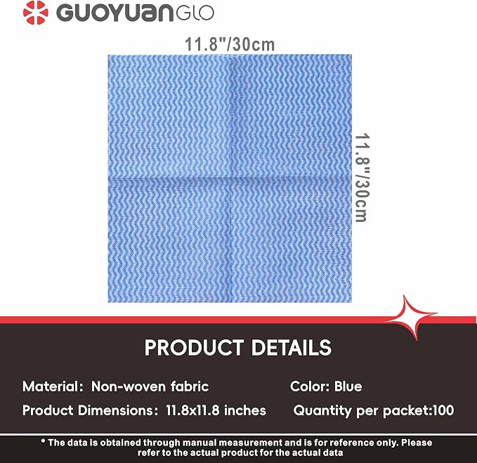 Disposable Cleaning Cloths Reusable Dsih Cloths - Image 2