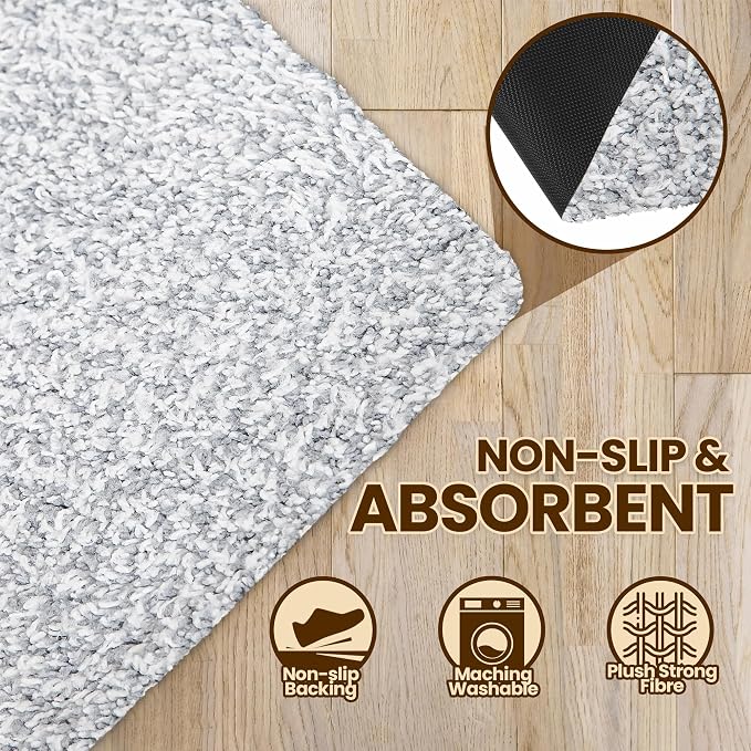 Premium Microfiber Indoor Door Mat – 20"x30" Washable Entry Mat, Waterproof - Image 5