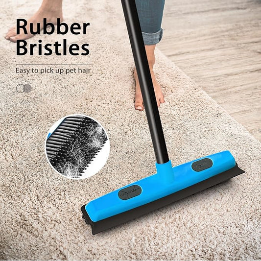JEHONN Rubber Broom Carpet Rake Brush - Image 2