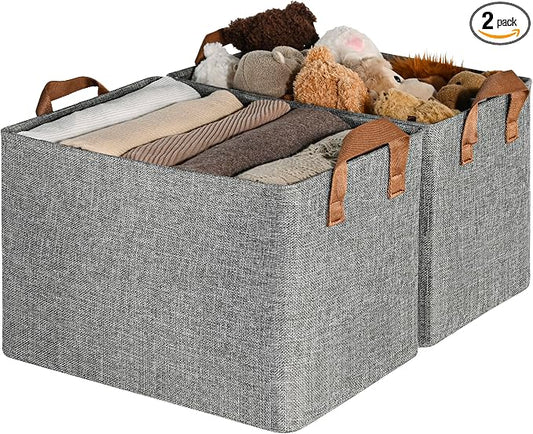 GRANNY SAYS Storage Baskets for Shelves, Closet Organizer Bins, Clothes Storage by GRANNYSAYS