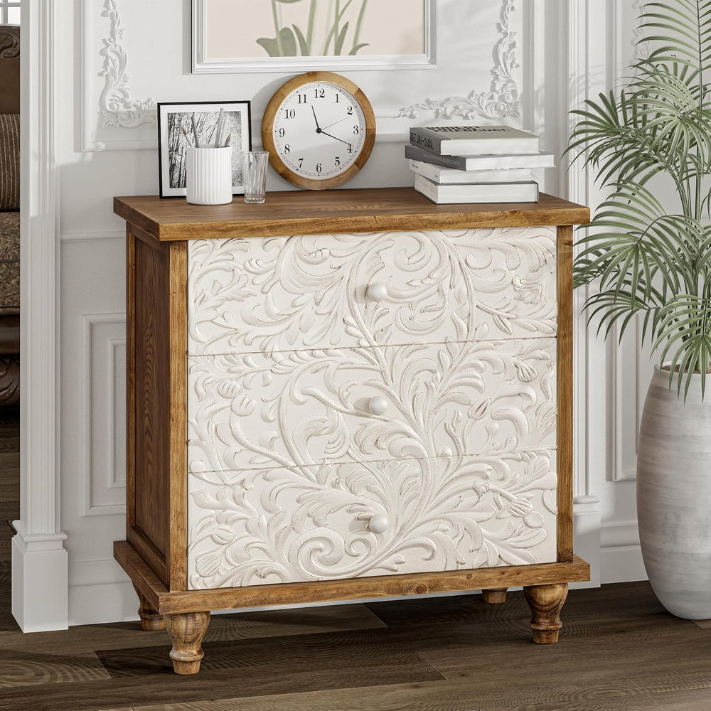 3 Drawer Farmhouse Dresser x 2P