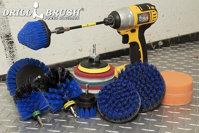 Drillbrush Stainless Steel Cleaning Brush Set, 21-Piece - Image 8