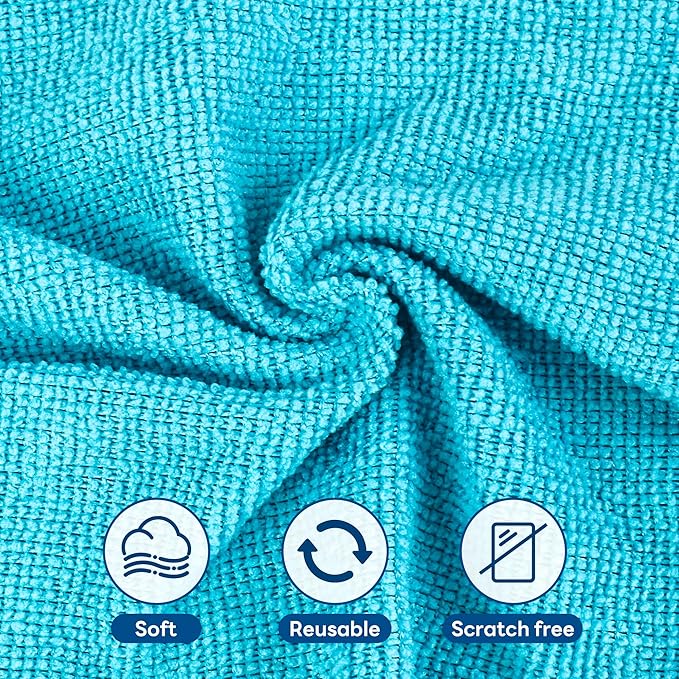 40 Pack Microfiber Cleaning Cloth - Image 3