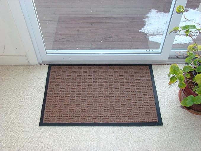 Kempf Water Retainer Entrance Mat, Indoor Outdoor Rubber Rug, Moisture Trapping - Image 2