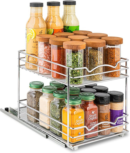 Pull Out Cabinet Organizer for Spices, Cans by HOLDN%E2%80%99STORAGE