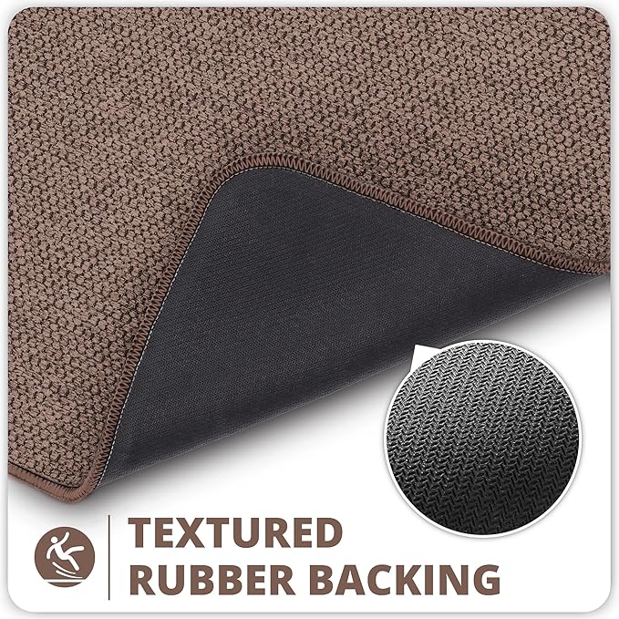 Bath Mat, Ultra Thin Bathroom Runner Rugs, Large Bath Mats - Image 4