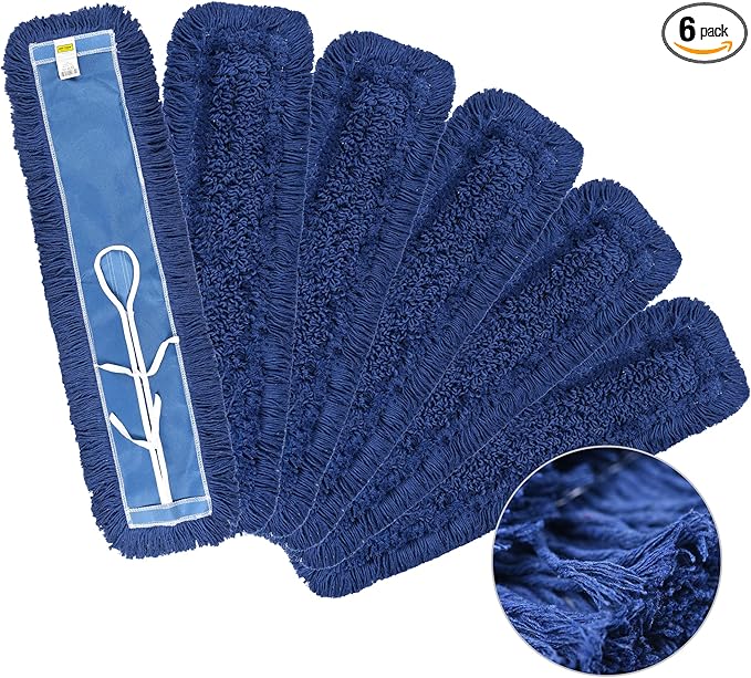 Matthew Cleaning 24'' Industrial Strength Cotton Dust Mop Refill Washable by MATTHEWCLEANINGPRODUCTS