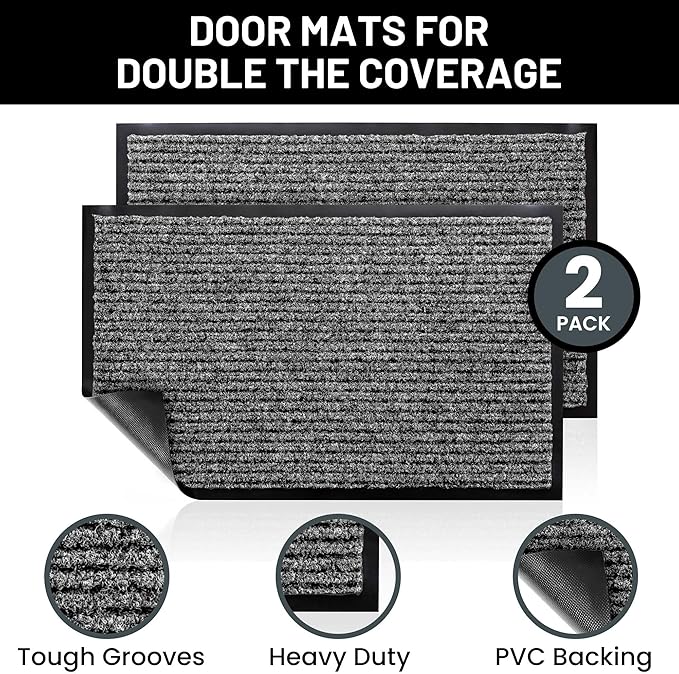 Sierra Concepts Front Door Mat Welcome Mats 2-Pack - Image 2