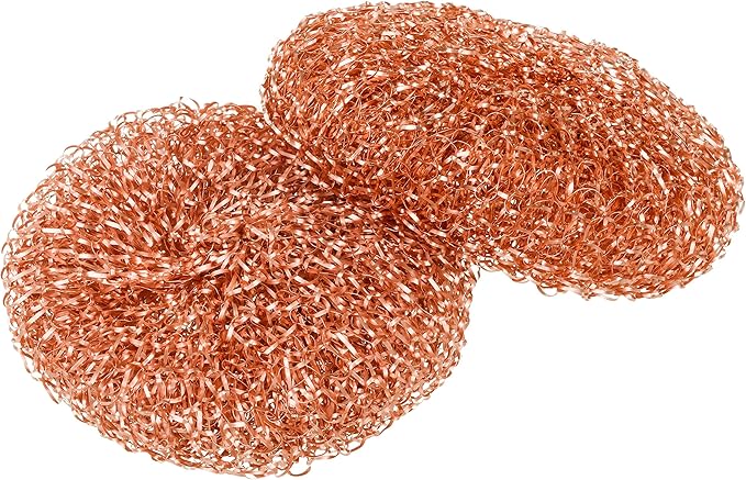 Redecker Real Copper Pot Scrubbers – Double-Layer Copper Scouring Pads - Image 2