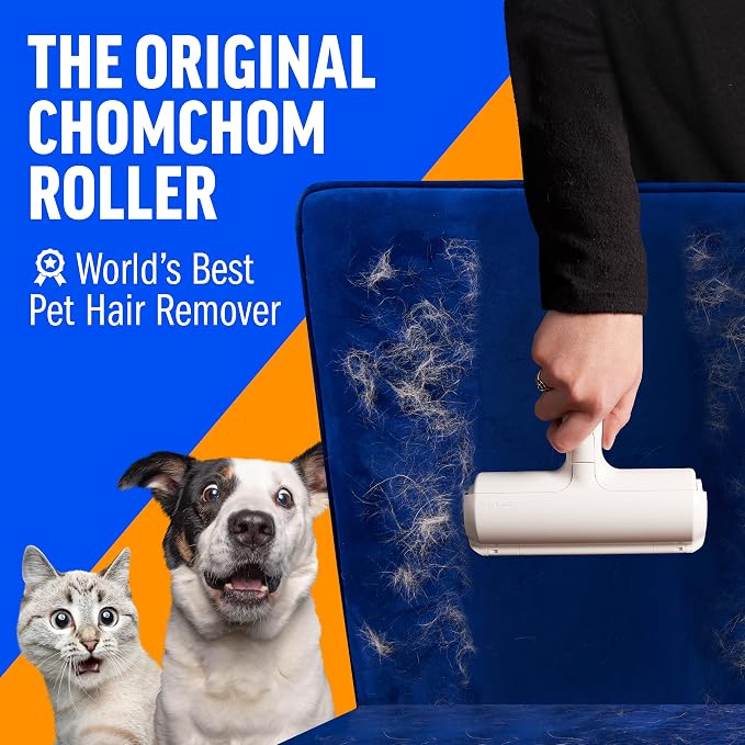 ChomChom Roller Pet Hair Remover and Reusable Lint Roller - Image 2