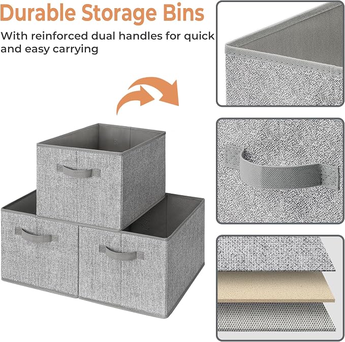 GRANNY SAYS Closet Storage Bins, Storage Baskets - Image 4