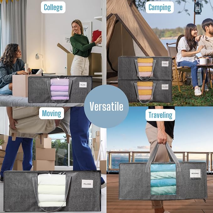 VENO 6 Pack Moving Bags Extra Large Storage Bags - Image 6