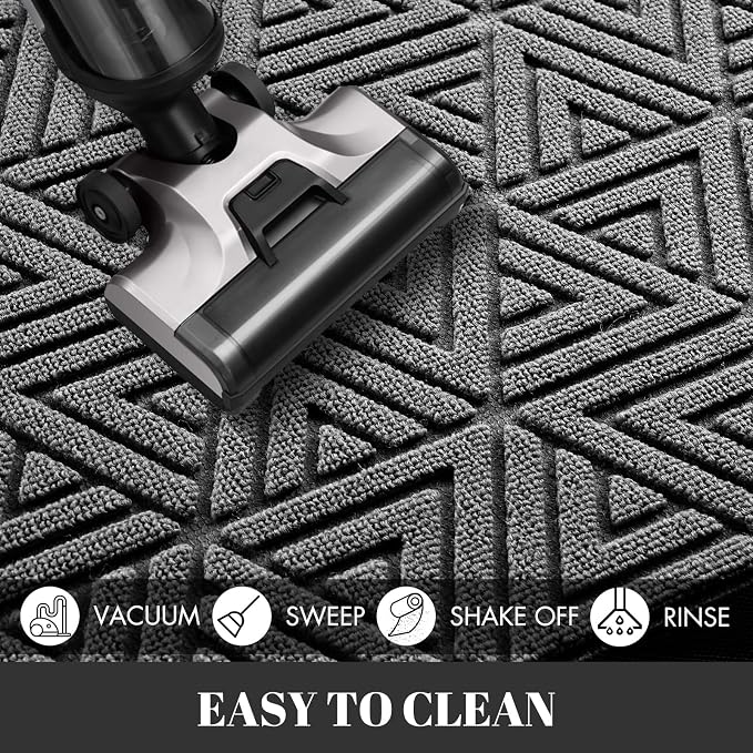 Yimobra Large Door Mat 47x24, All-Weather Waterproof Non-Slip Welcome Matt - Image 9