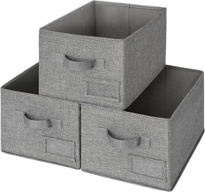 GRANNY SAYS Storage Bins for Shelves, Closet Bins by GRANNYSAYS