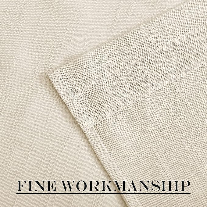 NICETOWN Sheer Door Curtain for Window, Farmhouse French Door Curtain for Front - Image 7