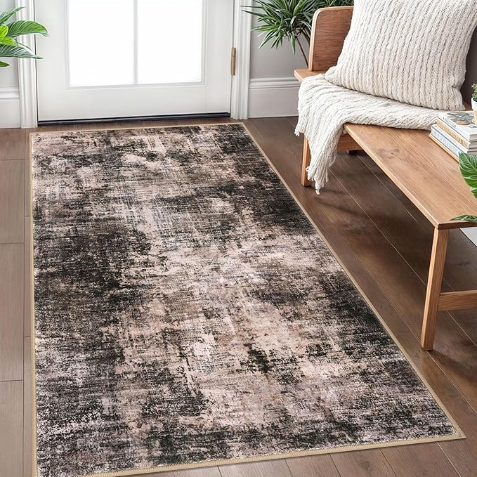 IOHOUZE Abstract Area Rug 3x5 Ft Washable Rugs by iOhouze