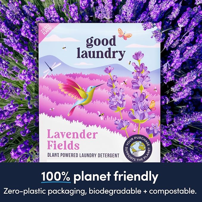 Good Laundry Bundle: Lavender Laundry Detergent Sheets, Scent Booster Beads & - Image 2