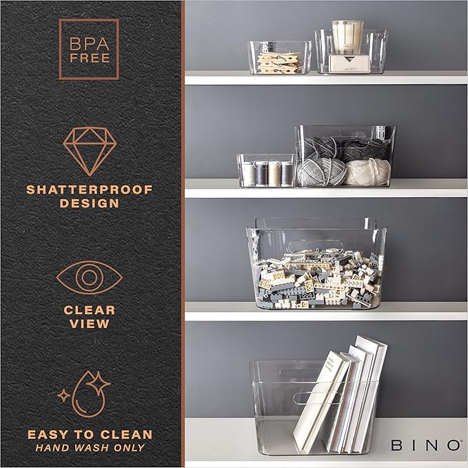 BINO | Plastic Storage Bins, Large - Image 7