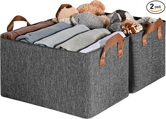 GRANNY SAYS Storage Baskets for Shelves, Closet Organizer Bins, Clothes Storage by GRANNYSAYS