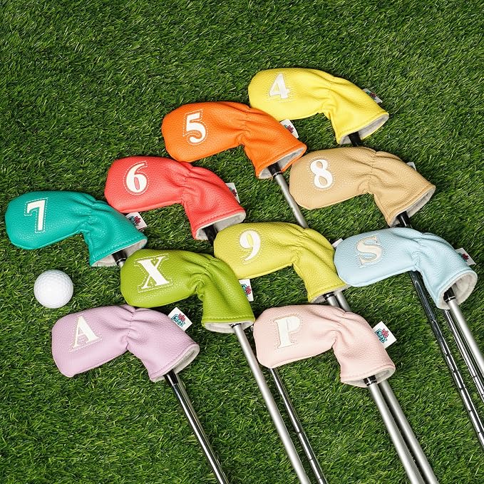 Big Crazy Golf Iron Covers, Long Neck and Elastic Closure - Image 6