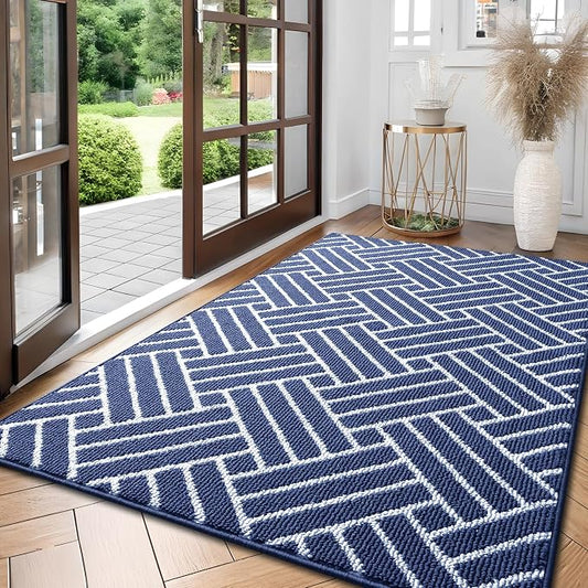 OLANLY Large Indoor Door Mat, 59x35 Inch, Dirt Resistant and Absorbent by OLANLY