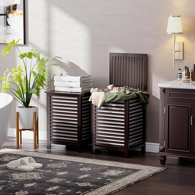 SMIBUY Double Laundry Hamper - Image 2
