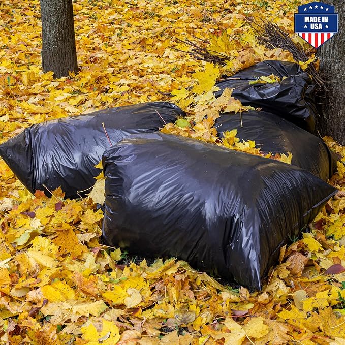 Fuxury 55-60 Gallon Trash Bags Heavy Duty, 38 x 58" Extra Large Black Trash Bags - Image 6