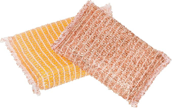 REDECKER Kitchen Woven Copper Sponge, 2-Piece - Image 2