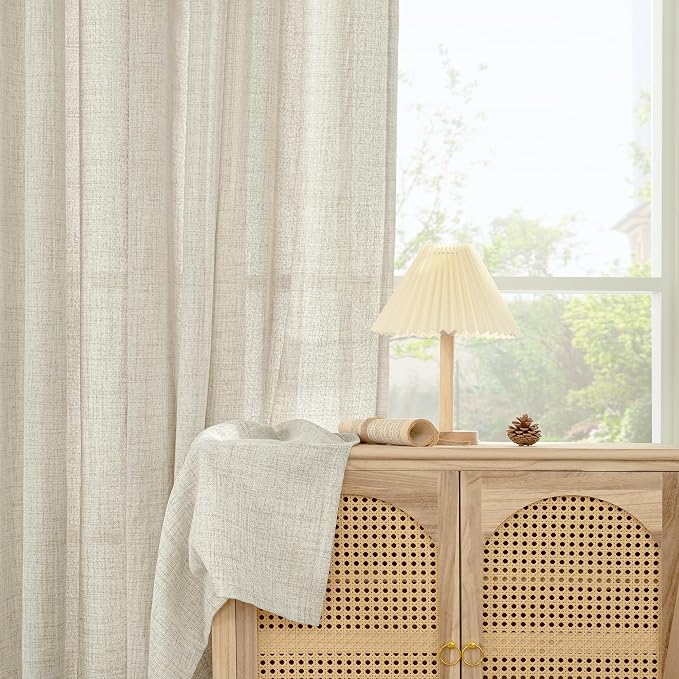 YoungsTex Linen Curtains 54 Inch Length - Image 8
