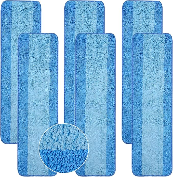 6 Pack Microfiber Cleaning Pads are Compatible by wlich