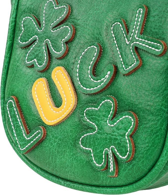 Golf Headcovers Golf Club Head Covers Four Leaf Clover Good Luck Charm - Image 5
